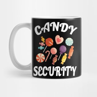 Candy Security Halloween Costume Party Mug